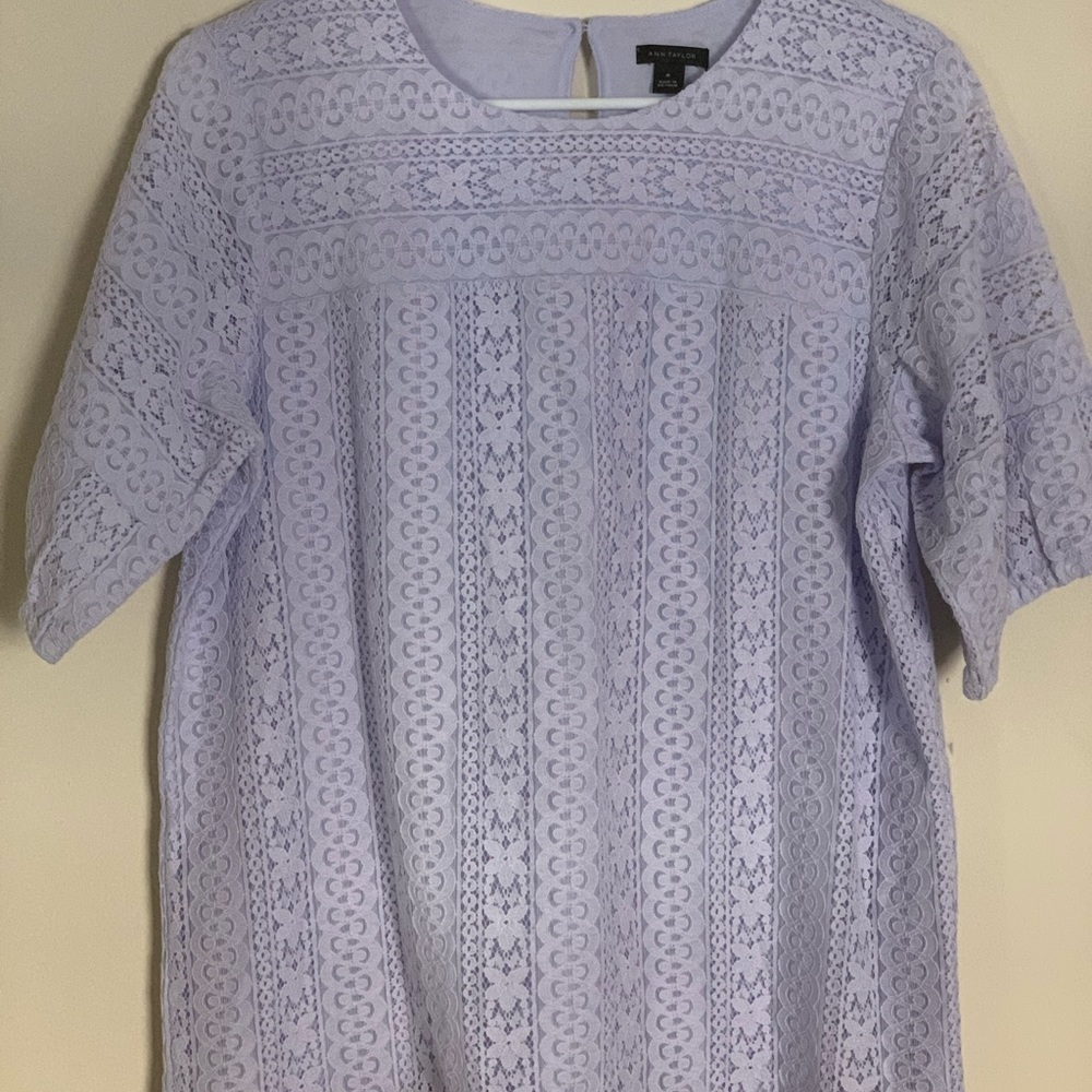 Beautiful rich lavender blouse